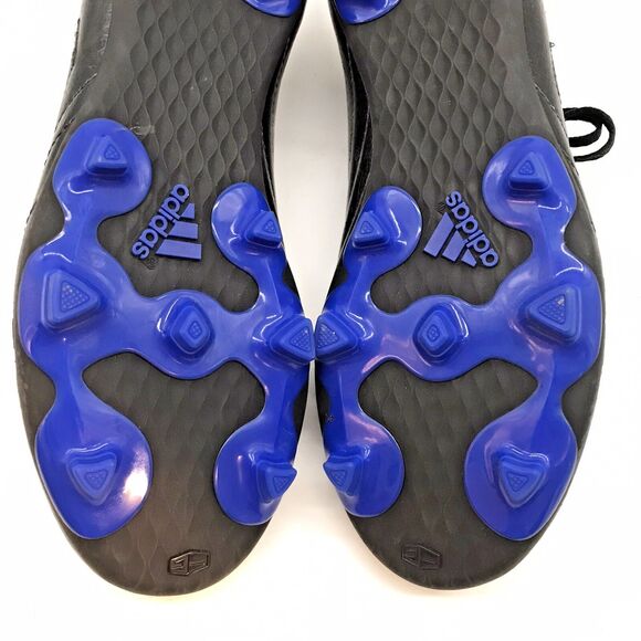 adidas Goletto VII FG J Youth 5 Soccer Cleats FV2894 Black/Blue Low Lace Up NEW - Picture 12 of 12